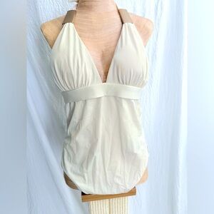 Shan swimwear white one piece swimsuit
